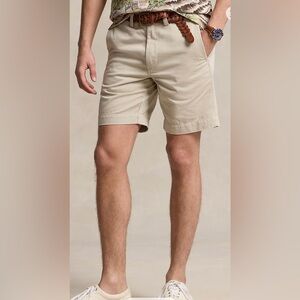 Polo Ralph Lauren Men’s Sz 36 Classic Stone 8” Chino‎ Shorts